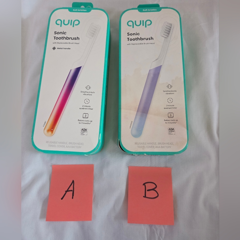 Quip Sonic Toothbrush - Multicolor/ Lavender *See Details